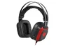 Genesis Radon 720 Auriculares Gaming con Sonido Virtual 7.1, Micrófono Integrado, Diadema Circumaural, USB, Altavoces 50mm, Negro, Compatible con PC y Mac