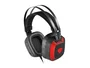 Genesis Radon 720 Auriculares Gaming con Sonido Virtual 7.1, Micrófono Integrado, Diadema Circumaural, USB, Altavoces 50mm, Negro, Compatible con PC y Mac