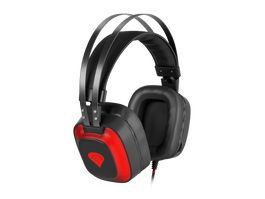 GENESIS Radon 720 Auriculares Gaming para PC Diadema Cable Sonido Virtual 7.1 Altavoces 50mm Almohadillas Suaves Negro