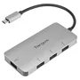 Targus ACH226EU Adaptador USB-C a 4x USB 3.2 Gen 1 Type-A Plata