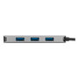 Targus ACH226EU Adaptador USB-C a 4x USB 3.2 Gen 1 Type-A Plata