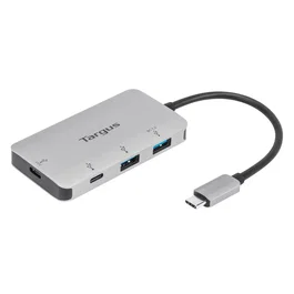 Targus ACH228 Hub Thunderbolt 3 Plata - Compatible Windows MacOS Chrome OS 85mm 45mm