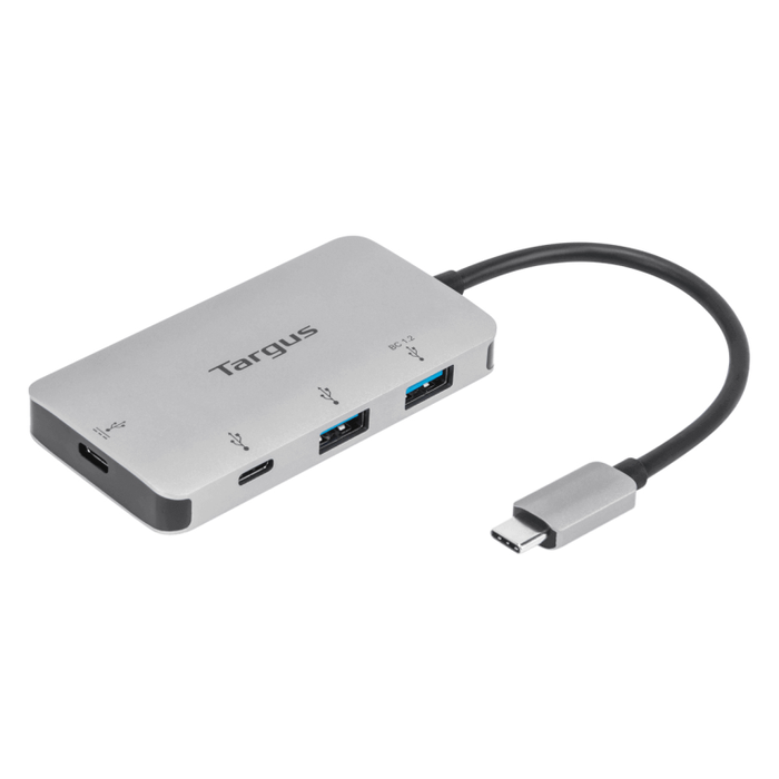 Targus ACH228 Plata Adaptador USB-C, Compatible con Windows y MacOS