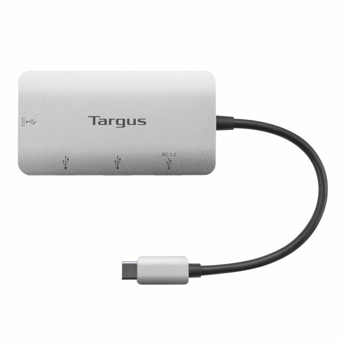 Targus Hub USB-C Multi-Port ACH228 con 2x USB-A y 2x USB-C, Plata Targus Hub USB-C Multi-Port ACH228 con 2x USB-A y 2x USB-C, Plata