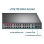 TP-Link TL-SL1226P Switch 26 Puertos con 24 Puertos PoE+ y 2 Puertos Gigabit