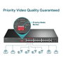 TP-Link TL-SL1226P Switch 26 Puertos con 24 Puertos PoE+ y 2 Puertos Gigabit