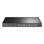 TP-Link Switch Gigabit PoE TL-SL1226P 26 Puertos, Conmutador de Red Administrable con 24 Puertos PoE+ 250W