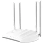 TP-Link TL-WA1201 Punto de Acceso WiFi 6 Doble Banda AC1200 (1200 Mbps) con PoE, 4 Antenas, Gigabit Ethernet, MU-MIMO, Portal Cautivo - Extensor/AP/Cliente
