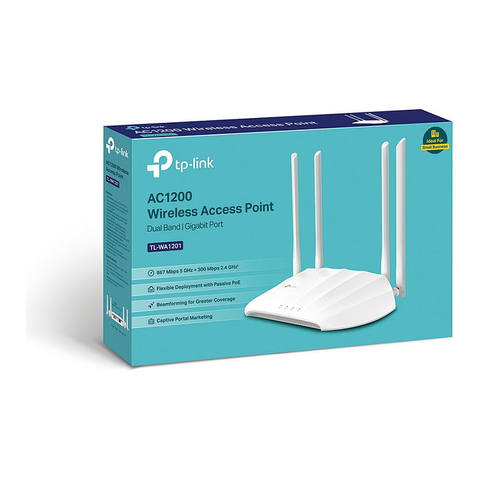 TP-Link TL-WA1201 AC1200 Dual-Band Wi-Fi Access Point Blanco