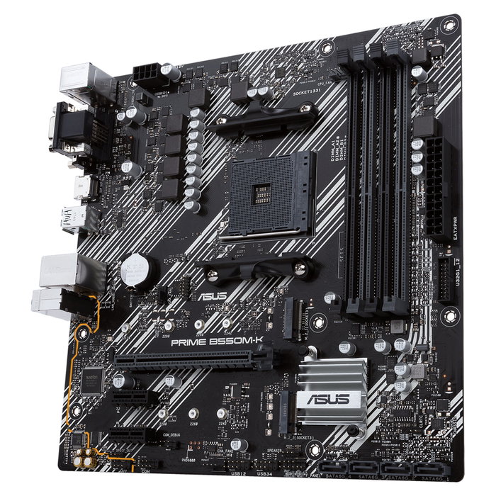 Asus PRIME B550M-K Micro ATX AMD B550 Socket AM4 DDR4