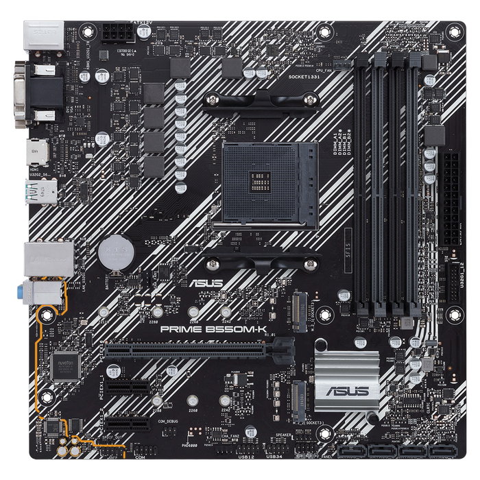 Asus PRIME B550M-K Micro ATX AMD B550 Socket AM4 DDR4