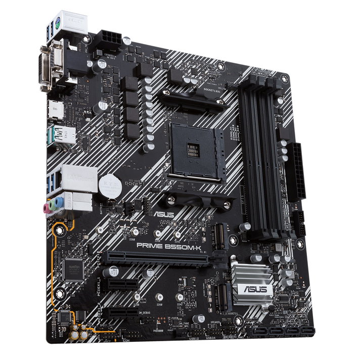 Asus PRIME B550M-K Micro ATX AMD B550 Socket AM4 DDR4