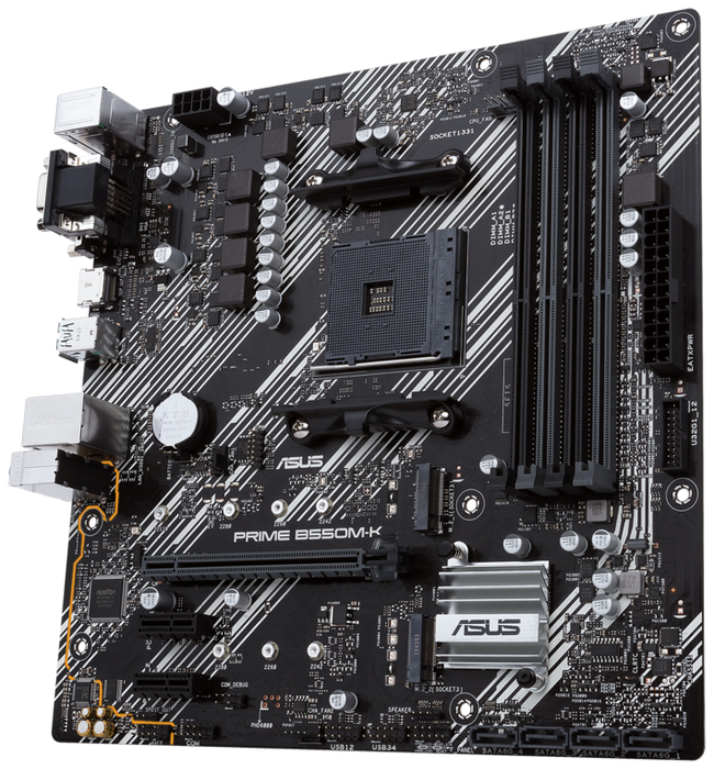Asus PRIME B550M-K Micro ATX AMD B550 Socket AM4 DDR4