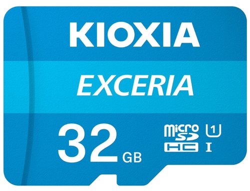 Kioxia 32GB EXCERIA Micro SD Card UHS-I Clase 10 Velocidad R100 con Adaptador