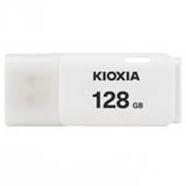 Kioxia Pendrive 128GB USB 2.0 con Tapa Protectora, Color Blanco