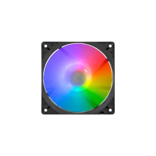 Antec DF600 Flux Caja Gaming ATX Midi Tower Negro, Ventana Lateral, RGB, 4 Ventiladores Incluidos, Sin Fuente, Soporta placas ATX/microATX/Mini-ITX