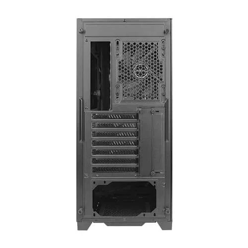 Antec DF600 Flux Caja Gaming ATX Midi Tower Negro, Ventana Lateral, RGB, 4 Ventiladores Incluidos, Sin Fuente, Soporta placas ATX/microATX/Mini-ITX