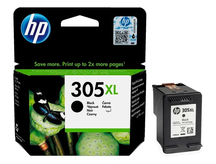 HP Cartucho de Tinta Original 305XL Negro de Alta Capacidad (3YM62AE) de Alto Rendimiento.</a> HP Cartucho de Tinta Original 305XL Negro de Alta Capacidad (3YM62AE) de Alto Rendimiento.</a>