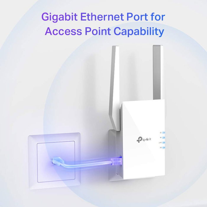 TP-Link RE505X Extensor de Red Wi-Fi 6 AX1500 Blanco
