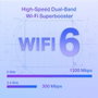 TP-Link RE505X Extensor de Red Wi-Fi 6 AX1500 Blanco