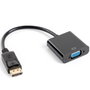 Lanberg Adaptador DisplayPort a VGA AD-0002-BK Negro 0,2 m