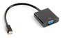Lanberg Adaptador Mini DisplayPort macho a VGA hembra AD-0006-BK