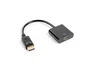 Lanberg Adaptador Displayport Macho a HDMI Hembra Cable 10cm Resolución 1920x1200px