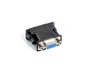Lanberg Adaptador DVI-I Macho 24+5 Dual Link a VGA Hembra Analógico Negro 1920x1080px