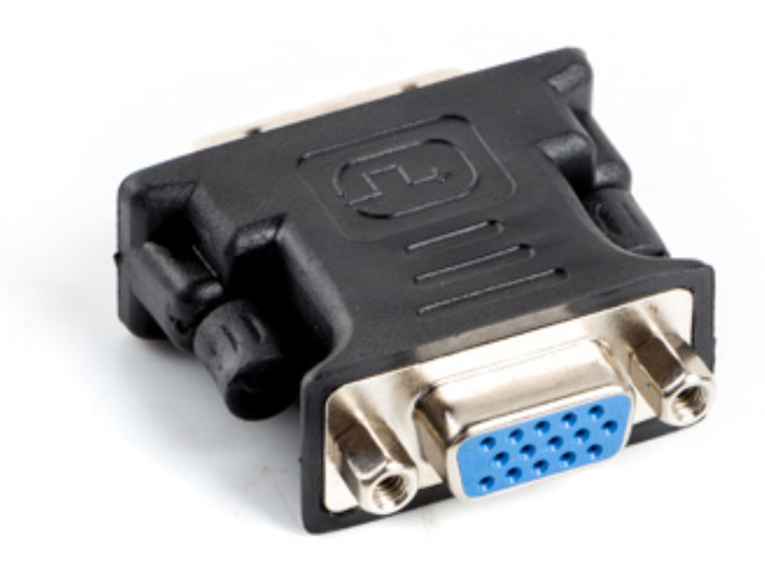 Lanberg AD-0012-BK Adaptador DVI-I (24+5) Macho a VGA Hembra Negro