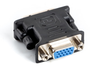 Lanberg AD-0012-BK Adaptador DVI-I (24+5) Macho a VGA Hembra Negro