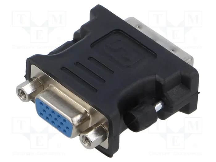 Lanberg AD-0012-BK Adaptador DVI-I (24+5) Macho a VGA Hembra