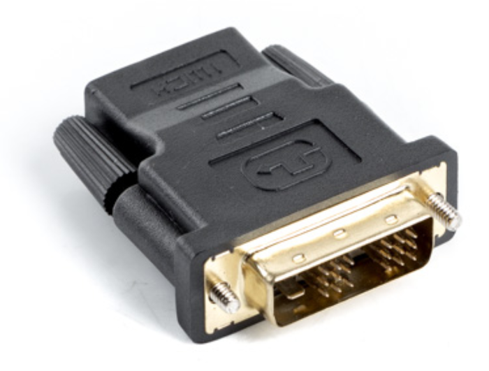 Lanberg Adaptador HDMI hembra a DVI-D (18+1) macho AD-0013-BK Negro