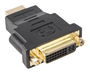 Lanberg Adaptador HDMI macho a DVI-D hembra AD-0014-BK Negro