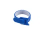 Lanberg ORG01-MT150-MC6 Bridas adherentes para cables, Tela, 12mm x 15cm, Pack de 12 uds - Negro, Azul, Verde, Rojo, Blanco, Amarillo