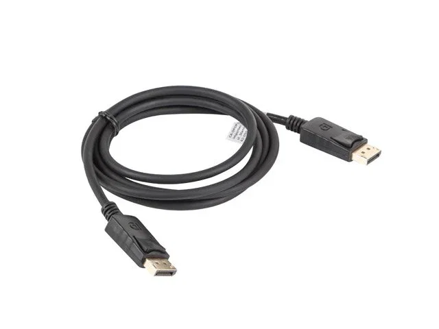 Lanberg Cable DisplayPort Macho/Macho 1,8 m Negro CA-DPDP-10CC-0018-BK Lanberg Cable DisplayPort Macho/Macho 1,8 m Negro CA-DPDP-10CC-0018-BK