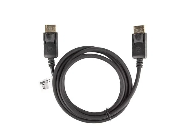 Lanberg Cable DisplayPort Macho/Macho 1,8 m Negro CA-DPDP-10CC-0018-BK Lanberg Cable DisplayPort Macho/Macho 1,8 m Negro CA-DPDP-10CC-0018-BK
