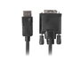 Lanberg CA-DPDV-10CU-0018-BK Cable DisplayPort a DVI-D 1,8 m Negro