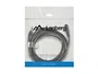 Lanberg CA-MJFJ-10CC-0030-BK Cable de Audio Jack 3.5mm Macho a Hembra, 3m, Negro
