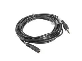 Cable Audio Jack (3,5 mm) Lanberg Negro