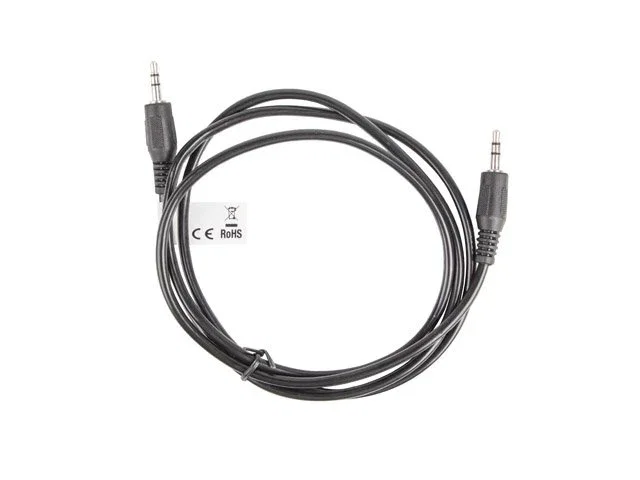 Lanberg Cable de Audio Estéreo Jack 3,5mm Macho a Macho 1,2m Negro