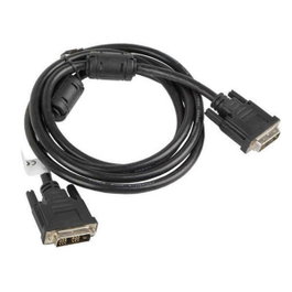Lanberg Cable DVI-D 18+1 Macho a Macho 1,8m Negro