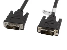 Lanberg Cable DVI-D (24+1) Macho a Macho 1,8m Negro
