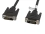 Lanberg Cable DVI-D (24+1) Macho a Macho 1,8m Negro