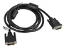 Lanberg Cable DVI-D (24+1) Macho a Macho 1,8m Negro