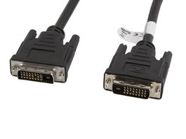 Cable DVI Lanberg Macho/Macho Negro