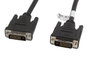 Lanberg Cable DVI-D (24+1) Macho a Macho 3m Negro
