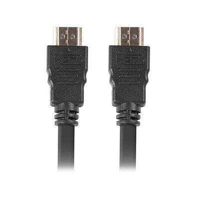 Lanberg Cable HDMI 1m CA-HDMI-11CC-0010-BK 2160p 30Hz Negro Lanberg Cable HDMI 1m CA-HDMI-11CC-0010-BK 2160p 30Hz Negro