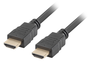 Lanberg Cable HDMI 1m CA-HDMI-11CC-0010-BK 2160p 30Hz Negro