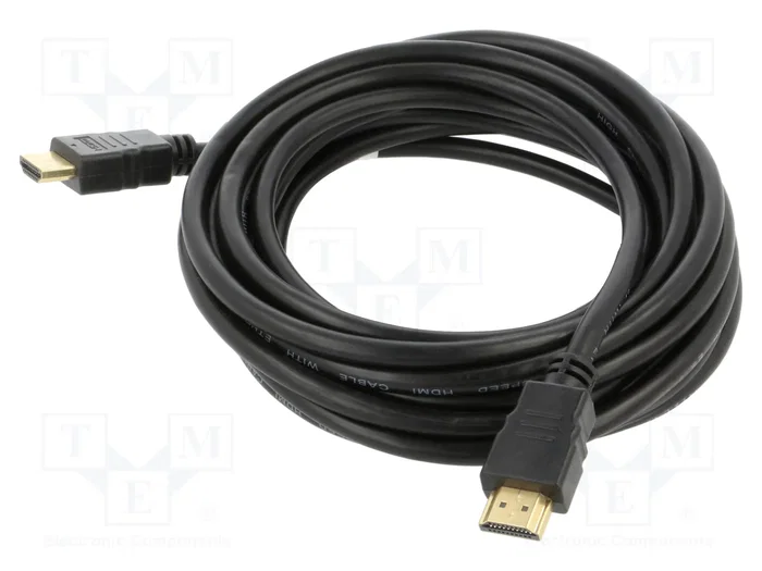 Lanberg Cable HDMI 5m 3840x2160 30Hz Negro CA-HDMI-11CC-0050-BK