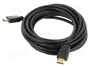 Lanberg Cable HDMI 5m 3840x2160 30Hz Negro CA-HDMI-11CC-0050-BK